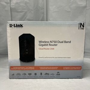 D-Link ‎DIR-836L Black Wireless 5 Ports N 750 Mbps Dual-Band Gigabit Router PB43